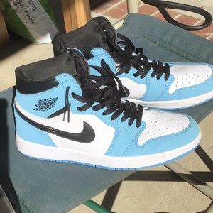 Nikes, size 11, high top shoes, worn twice.